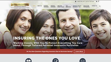 Shepard Walton King Insurance Group | Website Design, Search Engine Optimization, Social Media Management, Content Management