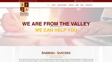 Barrera Sanchez | Website Design, Search Engine Optimization, Content Management
