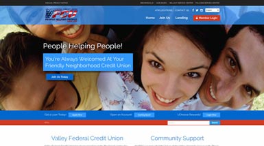 Valley Federal Credit Union | Website Design, Search Engine Optimization, Social Media, Content Management